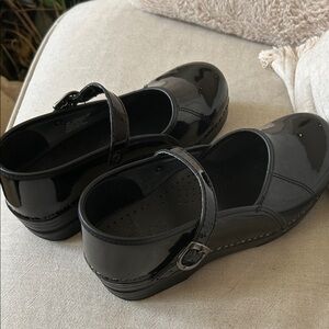 Black Patent Mary Jane Shoes